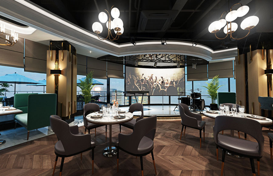 餐厅装修效果图1