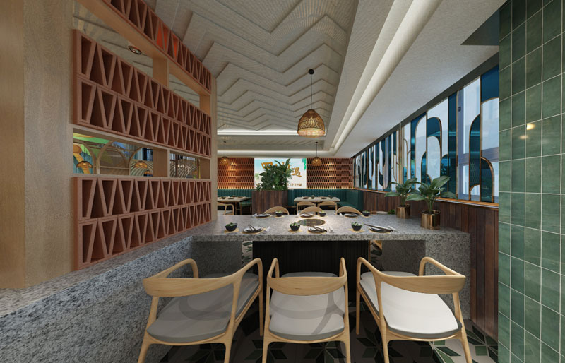 资阳火锅店装修效果图