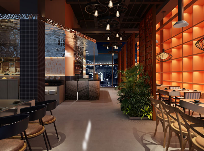 西安火锅店装修效果图