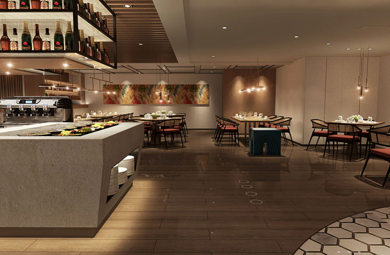 遂宁餐厅装修效果图