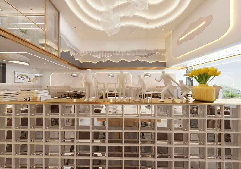 火锅店装修效果图