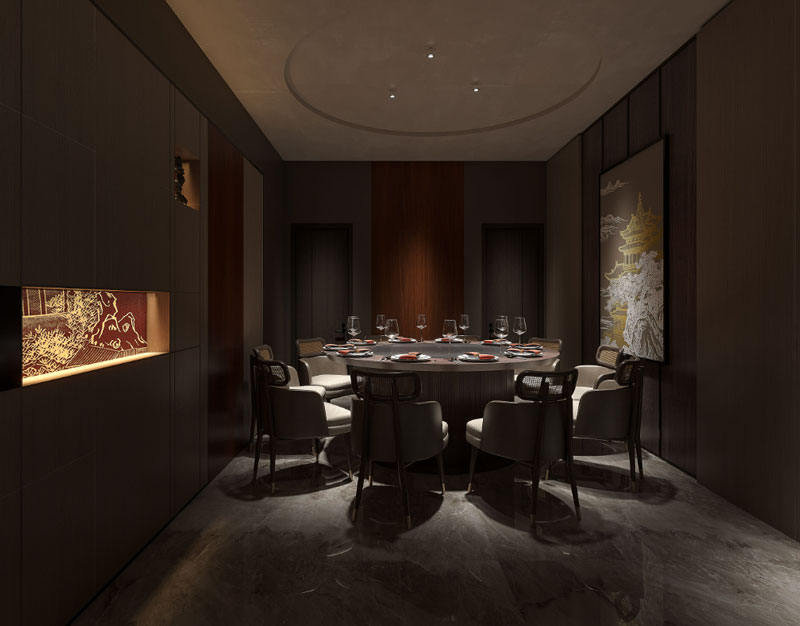 餐饮店铺设计图