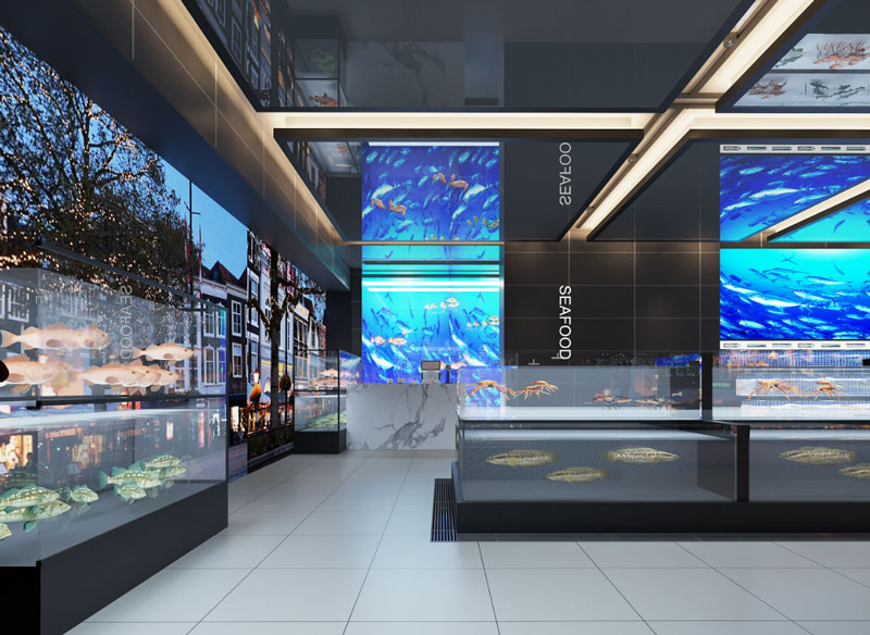 海鲜火锅店设计图