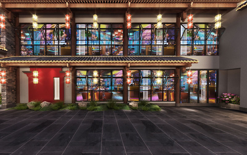 餐饮设计图外立面