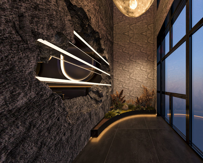 餐饮大厅设计图