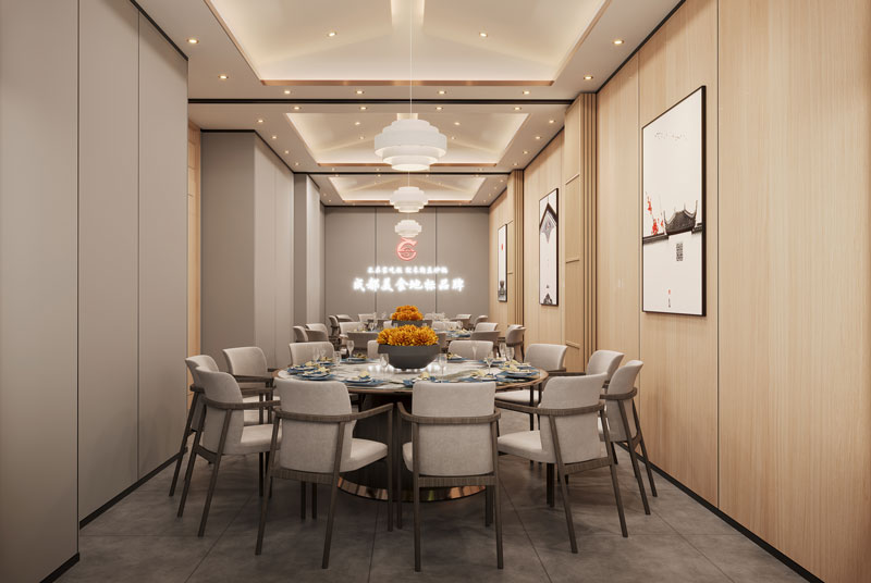 中餐厅包间设计图4