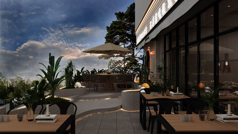 中餐厅门头设计图